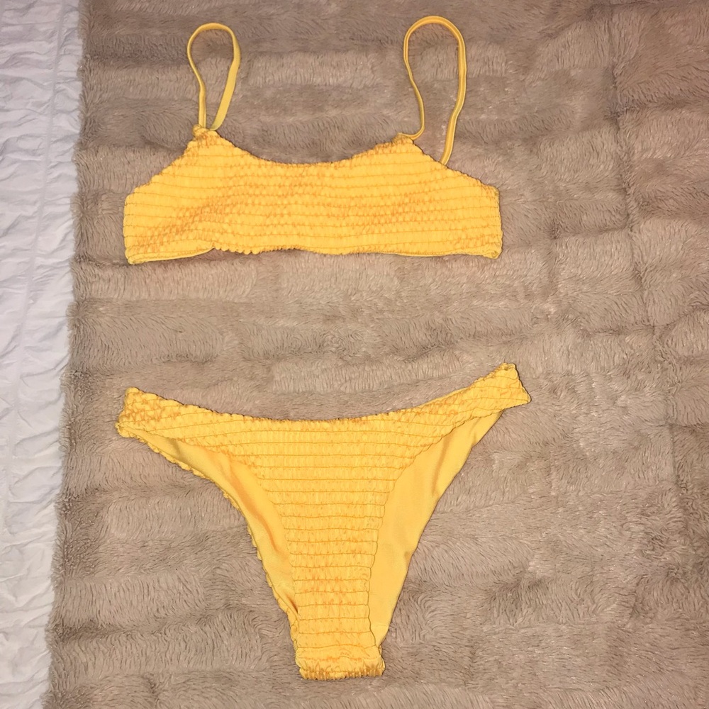 Zaful Yellow Bikini